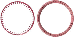 
                  
                    Load image into Gallery viewer, SENTRO 48 Needle Knitting Machine Pink Top Ring - JAMIT Knitting Machine
                  
                