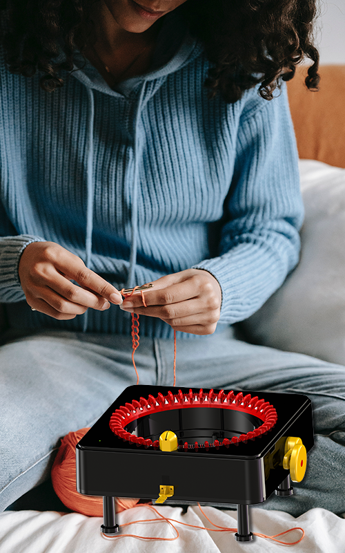JAMIT 48 Needle Electric Knitting Machine – JAMIT Knitting Machine