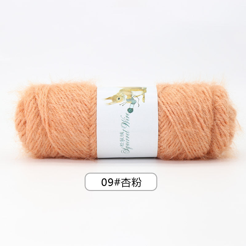 
                  
                    Load image into Gallery viewer, Soft squirrel velvet yarn 75g/pcs - JAMIT Knitting Machine
                  
                