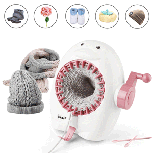 SENTRO 48 Needle Knitting Machine Pink Top Ring – JAMIT Knitting Machine
