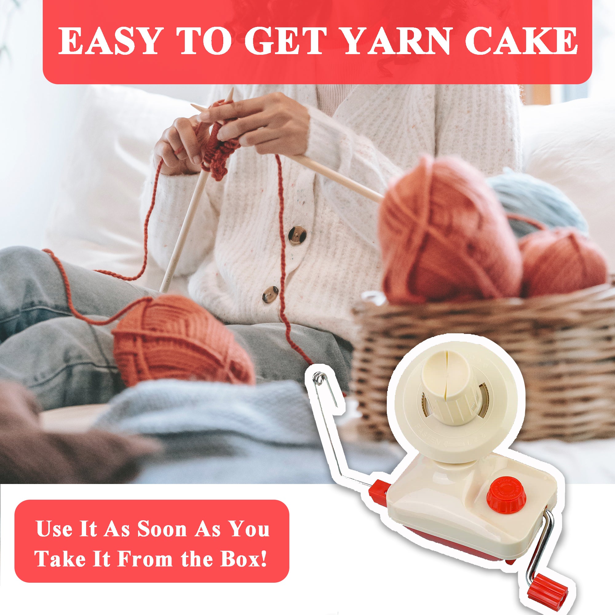 Yarn Ball Winder for Yarn Storage - JAMIT Knitting Machine