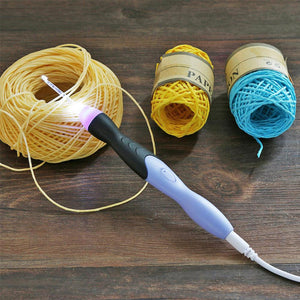 
                  
                    Load image into Gallery viewer, LED Crochet Set+ FREE Gifts+ FREE eBook - JAMIT Knitting Machine
                  
                