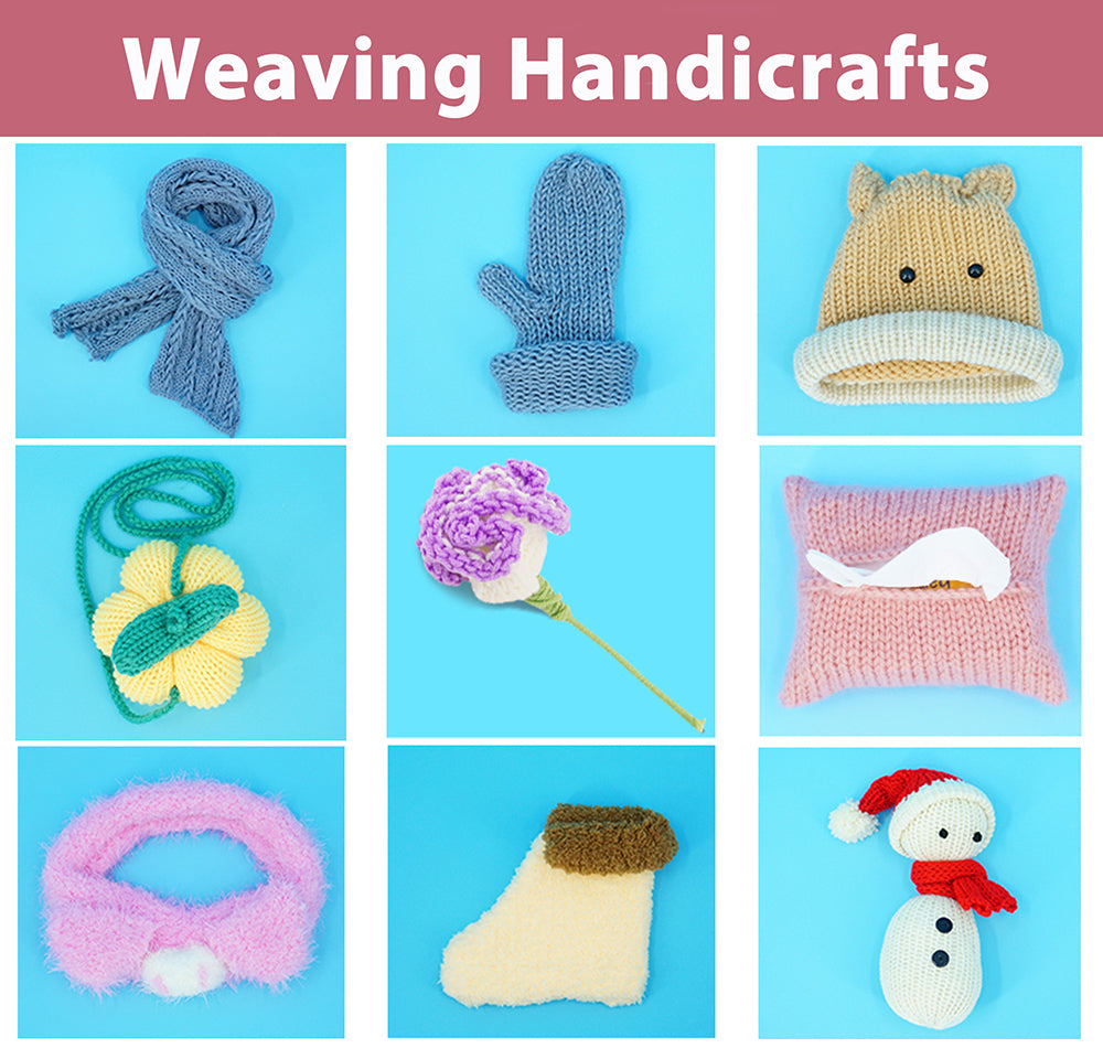 22/40/48 Needle Handmade Knitting Machine – LMKee Crafts