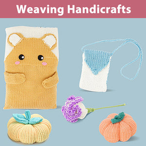 Set of 10 Crochets 22/40/48 Needle Knitting Machine Parts Yarn